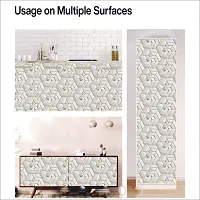 Self Adhesive Wallpapers (Mitsu) Wall Stickers Extra Large (300x40cm) for Bedroom | Livingroom | Kitchen | Hall Etc-thumb4