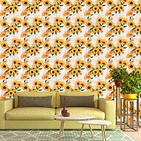 DeCorner - Self Adhesive Wallpaper for Walls (GreetingSunflower) Extra Large Size (300x40) Cm Wall Stickers for Bedroom | Wall Stickers for Living Room | Wall Stickers for Kitchen | Pack of-1-thumb3