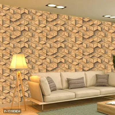 WALLWEAR - Self Adhesive Wallpaper For Walls And Wall Sticker For Home Deacute;cor (Bulk3DBox) Extra Large Size (300x40cm) 3D Wall Papers For Bedroom, Livingroom, Kitchen, Hall, Office Etc Decorations-thumb4