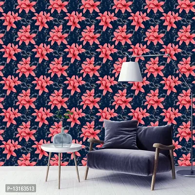 Self Adhesive Wallpapers (ShadowFlower) Wall Stickers Extra Large (300x40cm) for Bedroom | Livingroom | Kitchen | Hall Etc-thumb4