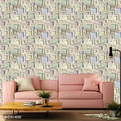 DeCorner - Self Adhesive Wallpaper for Walls (ChokorTakiya) Extra Large Size (300x40) Cm Wall Stickers for Bedroom | Wall Stickers for Living Room | Wall Stickers for Kitchen | Pack of-1-thumb2