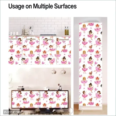 WALLWEAR - Self Adhesive Wallpaper For Walls And Wall Sticker For Home D&eacute;cor (FairyDance) Extra Large Size (300x40cm) 3D Wall Papers For Bedroom, Livingroom, Kitchen, Hall, Office Etc Decorations-thumb5