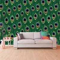 WALLWEAR - Self Adhesive Wallpaper For Walls And Wall Sticker For Home D&eacute;cor (MorPankh) Extra Large Size (300x40cm) 3D Wall Papers For Bedroom, Livingroom, Kitchen, Hall, Office Etc Decorations-thumb2