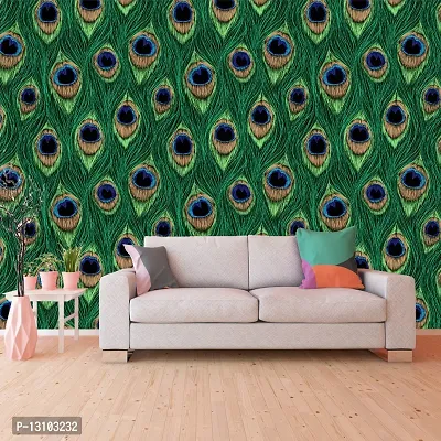 WALLWEAR - Self Adhesive Wallpaper For Walls And Wall Sticker For Home D&eacute;cor (MorPankh) Extra Large Size (300x40cm) 3D Wall Papers For Bedroom, Livingroom, Kitchen, Hall, Office Etc Decorations-thumb3