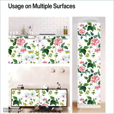 Stylish Fancy Designer Vinyl Self Adhesive Wallpaper Stickers For Home Decoration Big Size 300x40 Cm Wall Stickers For Wall-thumb5