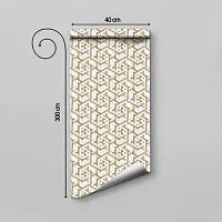 DeCorner - Self Adhesive Wallpaper for Walls (illuMaze) Extra Large Size (300x40) Cm Wall Stickers for Bedroom | Wall Stickers for Living Room | Wall Stickers for Kitchen | Pack of-1-thumb3