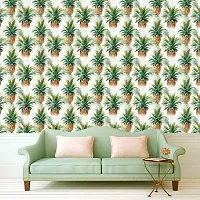 DeCorner - Self Adhesive Wallpaper for Walls (Pineapple) Extra Large Size (300x40) Cm Wall Stickers for Bedroom | Wall Stickers for Living Room | Wall Stickers for Kitchen | Pack of-1-thumb1