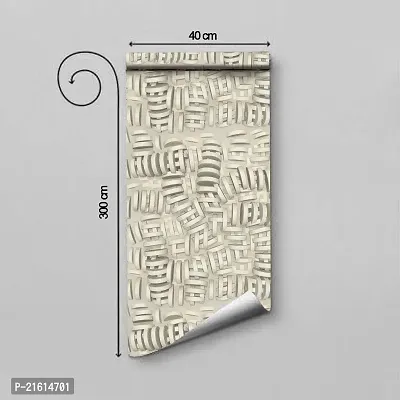 DeCorner - Self Adhesive Wallpaper for Walls (MazeChips) Extra Large Size (300x40) Cm Wall Stickers for Bedroom | Wall Stickers for Living Room | Wall Stickers for Kitchen | Pack of-1-thumb2