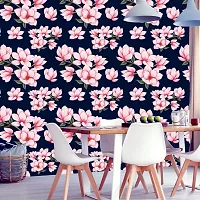 WALLWEAR - Self Adhesive Wallpaper For Walls And Wall Sticker For Home D&eacute;cor (ChampaFlower) Extra Large Size (300x40cm) 3D Wall Papers For Bedroom, Livingroom, Kitchen, Hall, Office Etc Decorations-thumb3