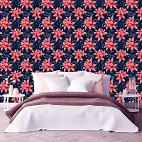 DeCorner - Self Adhesive Wallpaper for Walls (ShadowFlower) Extra Large Size (300x40) Cm Wall Stickers for Bedroom | Wall Stickers for Living Room | Wall Stickers for Kitchen | Pack of-1-thumb2