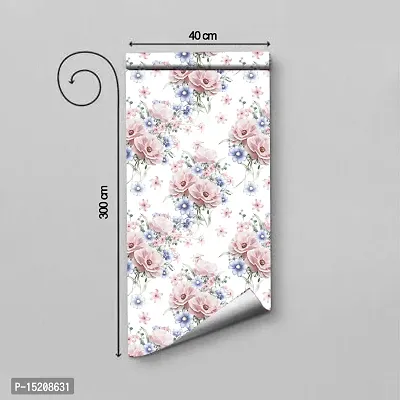 Stylish Fancy Designer Vinyl Self Adhesive Wallpaper Stickers For Home Decoration Big Size 300x40 Cm Wall Stickers For Wall-thumb2