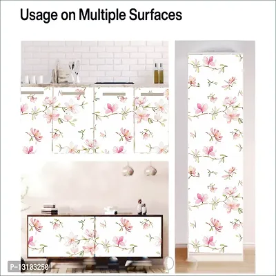 WALLWEAR - Self Adhesive Wallpaper For Walls And Wall Sticker For Home D&eacute;cor (OrchidFlower) Extra Large Size (300x40cm) 3D Wall Papers For Bedroom, Livingroom, Kitchen, Hall, Office Etc Decorations-thumb5