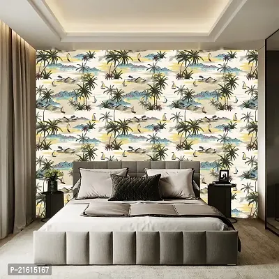 DeCorner - Self Adhesive Wallpaper for Walls (Paradise) Extra Large Size (300x40) Cm Wall Stickers for Bedroom | Wall Stickers for Living Room | Wall Stickers for Kitchen | Pack of-1-thumb3