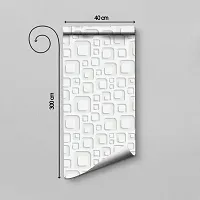 Self Adhesive Wallpapers (3DSquare) Wall Stickers Extra Large (300x40cm) for Bedroom | Livingroom | Kitchen | Hall Etc-thumb1