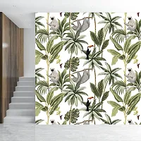 Self Adhesive Wallpapers (JungleMonkey) Wall Stickers Extra Large (300x40cm) for Bedroom | Livingroom | Kitchen | Hall Etc-thumb2