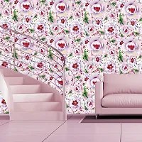 DeCorner - Self Adhesive Wallpaper for Walls (SprayFlower) Extra Large Size (300x40) Cm Wall Stickers for Bedroom | Wall Stickers for Living Room | Wall Stickers for Kitchen | Pack of-1-thumb4