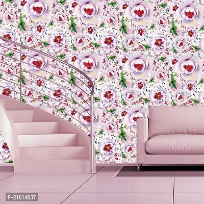 DeCorner - Self Adhesive Wallpaper for Walls (SprayFlower) Extra Large Size (300x40) Cm Wall Stickers for Bedroom | Wall Stickers for Living Room | Wall Stickers for Kitchen | Pack of-1-thumb5