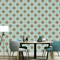 DeCorner - Self Adhesive Wallpaper for Walls (RangoliShape) Extra Large Size (300x40) Cm Wall Stickers for Bedroom | Wall Stickers for Living Room | Wall Stickers for Kitchen | Pack of-1-thumb2