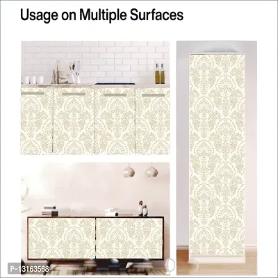 Self Adhesive Wallpapers (TruStamp) Wall Stickers Extra Large (300x40cm) for Bedroom | Livingroom | Kitchen | Hall Etc-thumb5