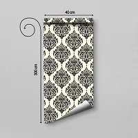 DeCorner - Self Adhesive Wallpaper for Walls (CrossTexture) Extra Large Size (300x40) Cm Wall Stickers for Bedroom | Wall Stickers for Living Room | Wall Stickers for Kitchen | Pack of-1-thumb1