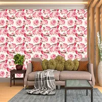 DeCorner - Self Adhesive Wallpaper for Walls (BirdFlower) Extra Large Size (300x40) Cm Wall Stickers for Wall Bedroom | Wall Stickers for Living Room | Wall Stickers for Kitchen | Pack of-1-thumb2