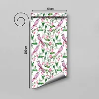 DeCorner - Self Adhesive Wallpaper for Walls (Bulbul) Extra Large Size (300x40) Cm Wall Stickers for Bedroom | Wall Stickers for Living Room | Wall Stickers for Kitchen | Pack of-1-thumb3