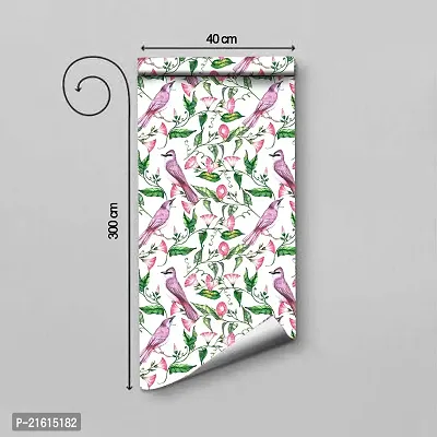 DeCorner - Self Adhesive Wallpaper for Walls (Bulbul) Extra Large Size (300x40) Cm Wall Stickers for Bedroom | Wall Stickers for Living Room | Wall Stickers for Kitchen | Pack of-1-thumb4