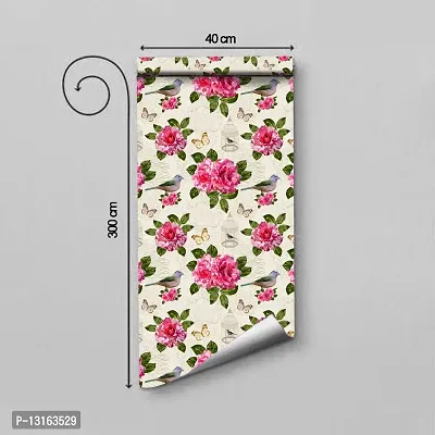 Self Adhesive Wallpapers (SparrowCage) Wall Stickers Extra Large (300x40cm) for Bedroom | Livingroom | Kitchen | Hall Etc-thumb2