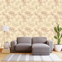 Self Adhesive Wallpapers (Old Gold) Wall Stickers Extra Large (300x40cm) for Bedroom | Livingroom | Kitchen | Hall Etc-thumb3