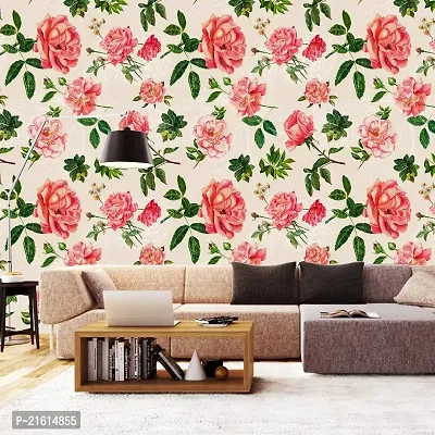 DeCorner - Self Adhesive Wallpaper for Walls (Flower Spirit) Extra Large Size (300x40) Cm Wall Stickers for Bedroom | Wall Stickers for Living Room | Wall Stickers for Kitchen | Pack of-1-thumb4