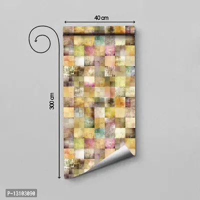 WALLWEAR - Self Adhesive Wallpaper For Walls And Wall Sticker For Home D&eacute;cor (DaagDesign) Extra Large Size (300x40cm) 3D Wall Papers For Bedroom, Livingroom, Kitchen, Hall, Office Etc Decorations-thumb2