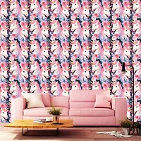 DeCorner - Self Adhesive Wallpaper for Walls (UnicornWithHorn) Extra Large Size (300x40) Cm Wall Stickers for Bedroom | Wall Stickers for Living Room | Wall Stickers for Kitchen | Pack of-1-thumb3