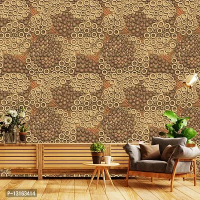 Self Adhesive Wallpapers (MixDesign) Wall Stickers Extra Large (300x40cm) for Bedroom | Livingroom | Kitchen | Hall Etc-thumb4