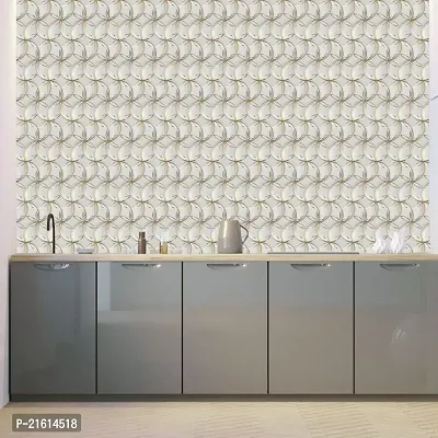 DeCorner - Self Adhesive Wallpaper for Walls (RoundFlower) Extra Large Size (300x40) Cm Wall Stickers for Bedroom | Wall Stickers for Living Room | Wall Stickers for Kitchen | Pack of-1-thumb2