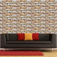 DeCorner - Self Adhesive Wallpaper for Walls (PattharWall) Extra Large Size (300x40) Cm Wall Stickers for Bedroom | Wall Stickers for Living Room | Wall Stickers for Kitchen | Pack of-1-thumb2