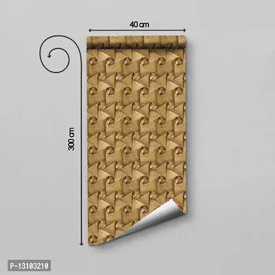 WALLWEAR - Self Adhesive Wallpaper For Walls And Wall Sticker For Home D&eacute;cor (MadAngle) Extra Large Size (300x40cm) 3D Wall Papers For Bedroom, Livingroom, Kitchen, Hall, Office Etc Decorations-thumb2