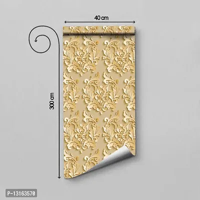 Self Adhesive Wallpapers (Ubhar) Wall Stickers Extra Large (300x40cm) for Bedroom | Livingroom | Kitchen | Hall Etc-thumb2