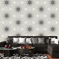 WALLWEAR - Self Adhesive Wallpaper For Walls And Wall Sticker For Home D&eacute;cor (SpiderFlower) Extra Large Size (300x40cm) 3D Wall Papers For Bedroom, Livingroom, Kitchen, Hall, Office Etc Decorations-thumb2