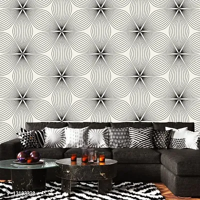 WALLWEAR - Self Adhesive Wallpaper For Walls And Wall Sticker For Home D&eacute;cor (SpiderFlower) Extra Large Size (300x40cm) 3D Wall Papers For Bedroom, Livingroom, Kitchen, Hall, Office Etc Decorations-thumb3
