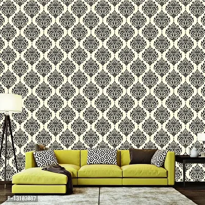 WALLWEAR - Self Adhesive Wallpaper For Walls And Wall Sticker For Home D&eacute;cor (CrossTexture) Extra Large Size (300x40cm) 3D Wall Papers For Bedroom, Livingroom, Kitchen, Hall, Office Etc Decorations-thumb3