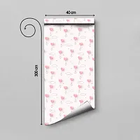 WALLWEAR - Self Adhesive Wallpaper For Walls And Wall Sticker For Home D&eacute;cor (FlyingLove) Extra Large Size (300x40cm) 3D Wall Papers For Bedroom, Livingroom, Kitchen, Hall, Office Etc Decorations-thumb1