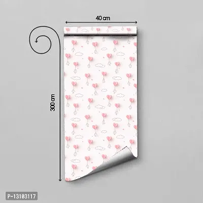 WALLWEAR - Self Adhesive Wallpaper For Walls And Wall Sticker For Home D&eacute;cor (FlyingLove) Extra Large Size (300x40cm) 3D Wall Papers For Bedroom, Livingroom, Kitchen, Hall, Office Etc Decorations-thumb2