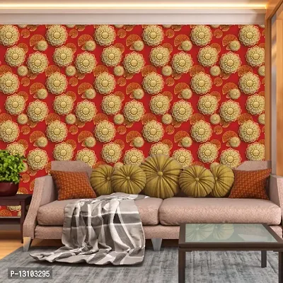 WALLWEAR - Self Adhesive Wallpaper For Walls And Wall Sticker For Home D&eacute;cor (Rakhi) Extra Large Size (300x40cm) 3D Wall Papers For Bedroom, Livingroom, Kitchen, Hall, Office Etc Decorations-thumb3