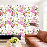 DeCorner - Self Adhesive Wallpaper for Walls (Canary Bird) Extra Large Size (300x40) Cm Wall Stickers for Bedroom | Wall Stickers for Living Room | Wall Stickers for Kitchen | Pack of-1-thumb3