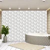 DeCorner - Self Adhesive Wallpaper for Walls (MarbleHexa) Extra Large Size (300x40) Cm Wall Stickers for Bedroom | Wall Stickers for Living Room | Wall Stickers for Kitchen | Pack of-1-thumb3