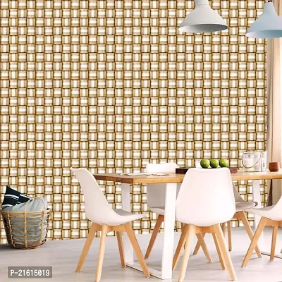 DeCorner - Self Adhesive Wallpaper for Walls (PattiSquare) Extra Large Size (300x40) Cm Wall Stickers for Bedroom | Wall Stickers for Living Room | Wall Stickers for Kitchen | Pack of-1-thumb5