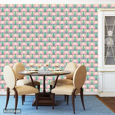 DeCorner - Self Adhesive Wallpaper for Walls (ChineseFan) Extra Large Size (300x40) Cm Wall Stickers for Bedroom | Wall Stickers for Living Room | Wall Stickers for Kitchen | Pack of-1-thumb5