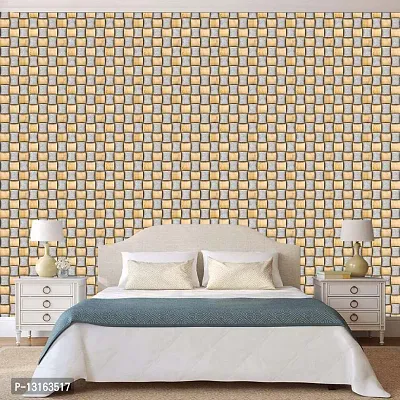 Self Adhesive Wallpapers (Shatranj) Wall Stickers Extra Large (300x40cm) for Bedroom | Livingroom | Kitchen | Hall Etc-thumb3