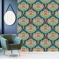 WALLWEAR - Self Adhesive Wallpaper For Walls And Wall Sticker For Home D&eacute;cor (JaipurTextureBlue) Extra Large Size (300x40cm) 3D Wall Papers For Bedroom, Livingroom, Kitchen, Hall, Office Etc Decorations-thumb2