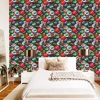 DeCorner - Self Adhesive Wallpaper for Walls (BottlesCap) Extra Large Size (300x40) Cm Wall Stickers for Bedroom | Wall Stickers for Living Room | Wall Stickers for Kitchen | Pack of-1-thumb3